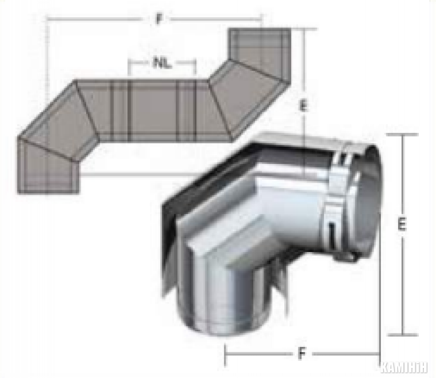 Kalfire ELBOW 90°