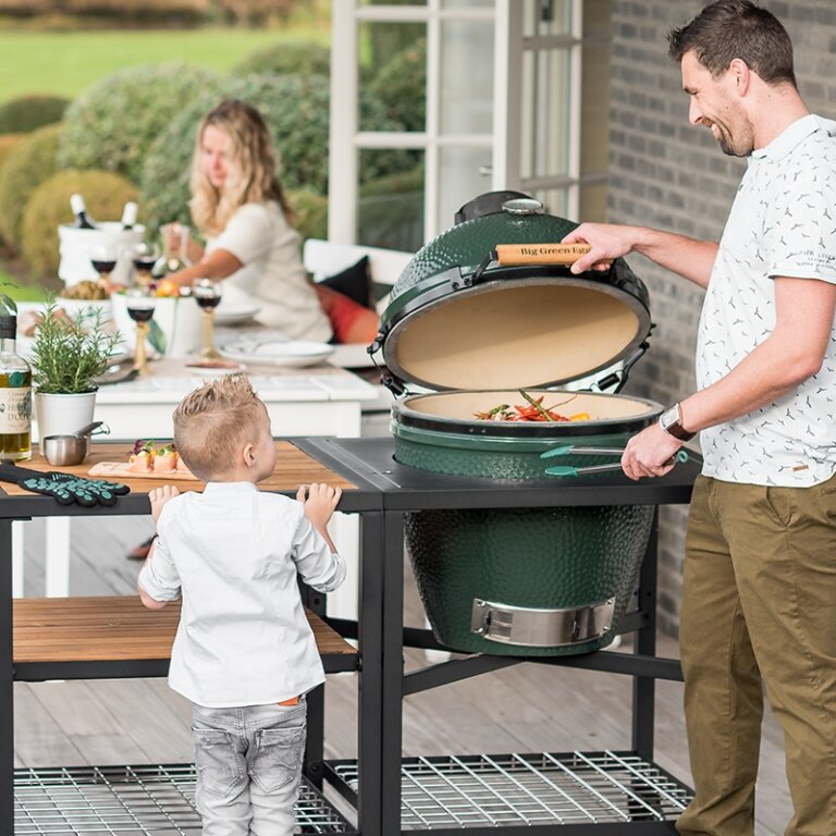 Керамічни гриль Big Green Egg "L"
