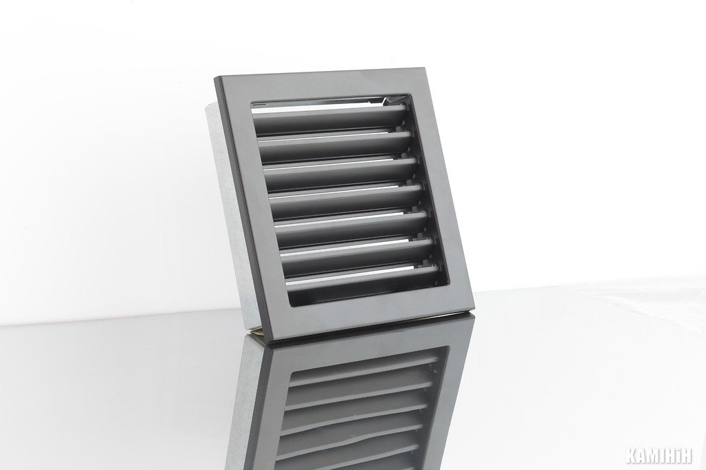 Решітка вентиляційна для каміна KRVZ 220x220-ML без регуляції
