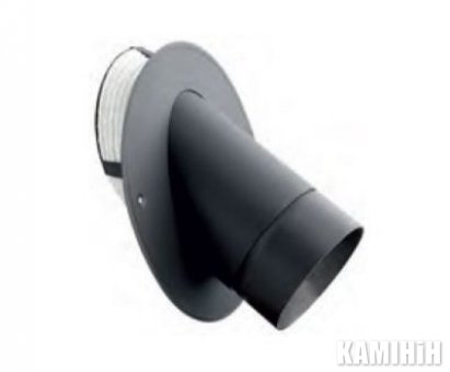 Вкладка кутова 45°до керамічних димоходів WKK-CS DN/DC 180, Ø 200