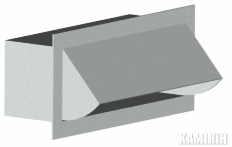 Повітрозабірник прямокутний CZnP150x50